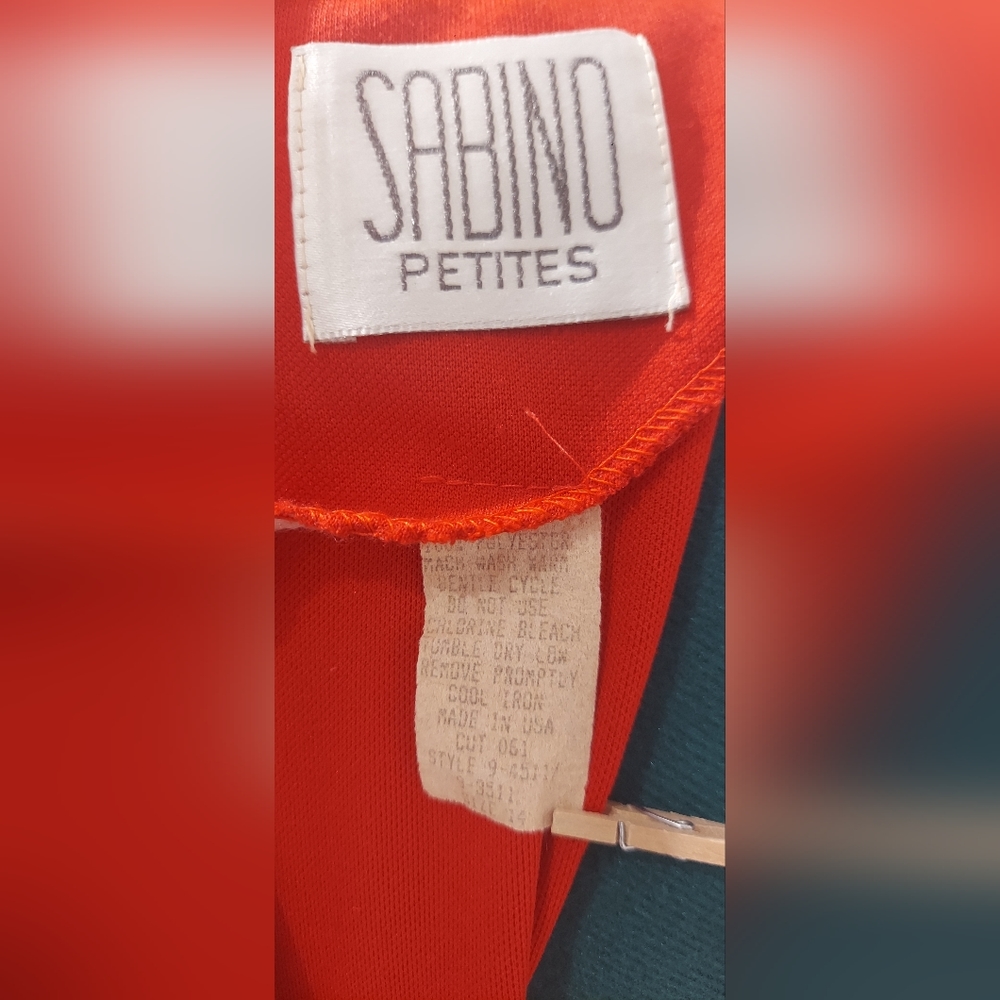 Sabino Petites vintage USA made dress inv 080 - Picture 3 of 5